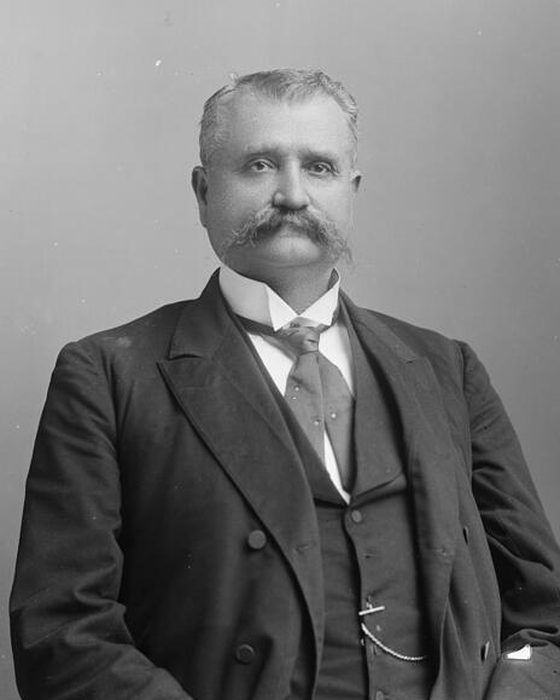 Portrait of Silas Adams