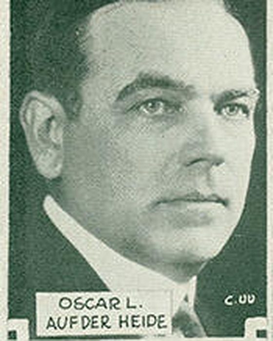 Portrait of Oscar Louis Auf Der Heide