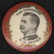 De Witt Clinton Badger portrait