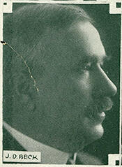 Joseph David Beck portrait