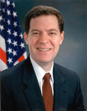 Portrait of Sam Brownback