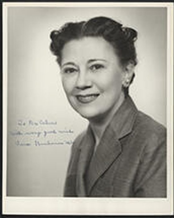 Portrait of Vera Daerr Buchanan