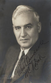 Portrait of Usher Lloyd Burdick