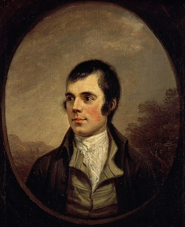 Portrait of Robert Burns