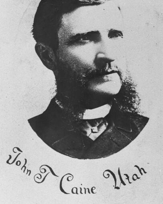 Portrait of John Thomas Caine