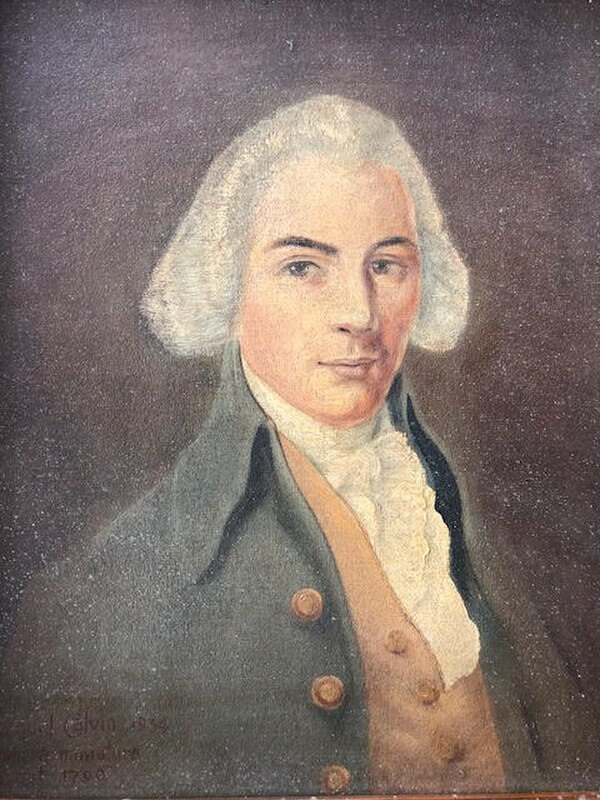 Portrait of Samuel Calvin