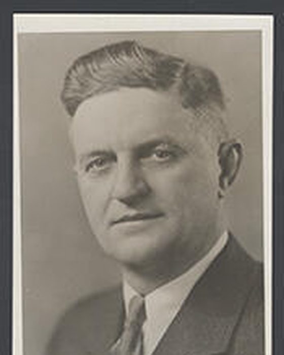 Portrait of Edwin Van Meter Champion