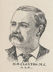 Portrait of Henry De Lamar Clayton