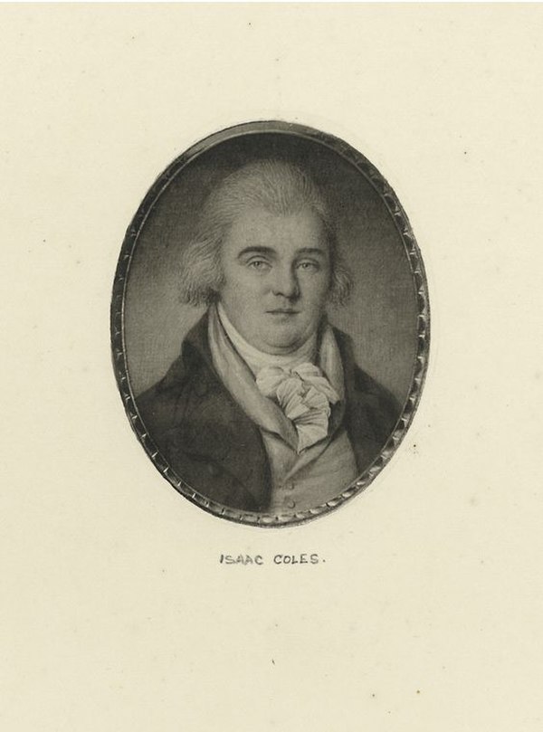 Portrait of Isaac Coles