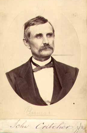 Portrait of John Critcher