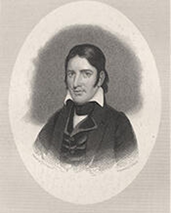 Portrait of David Crockett