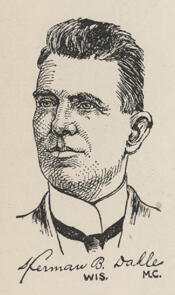 Portrait of Herman Bjorn Dahle