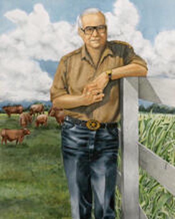 Portrait of E. de la Garza