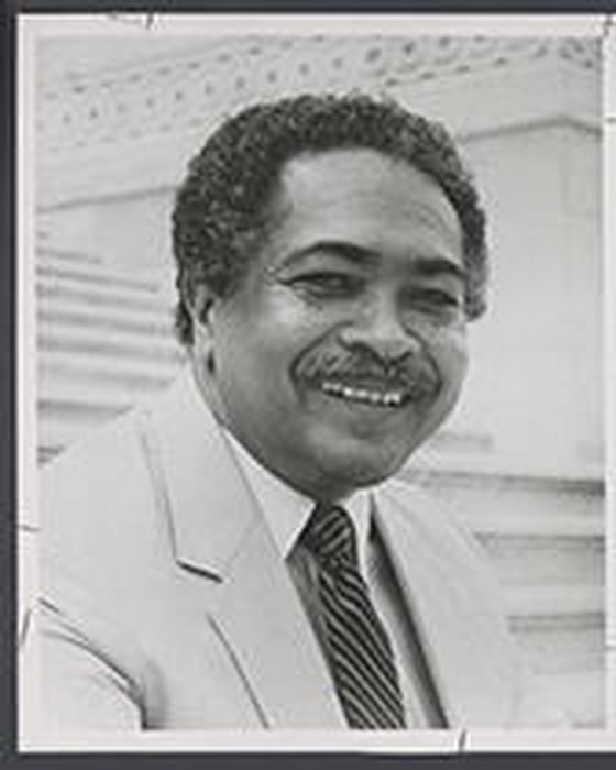 Portrait of Mervyn Malcolm Dymally