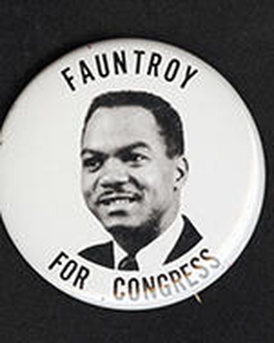 Portrait of Walter E. Fauntroy