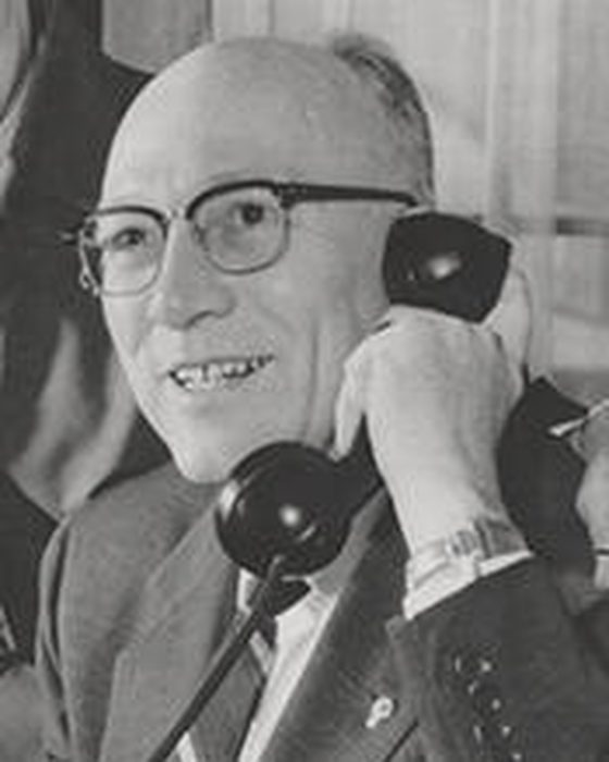 Portrait of Newell Adolphus George