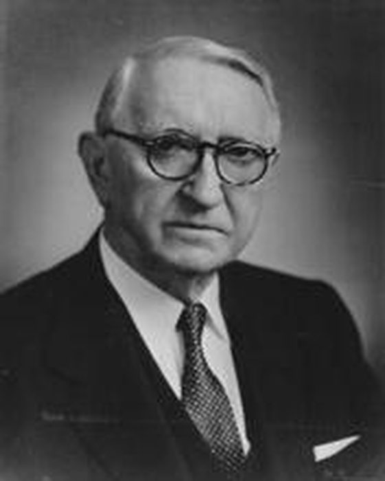 Portrait of Walter Franklin George