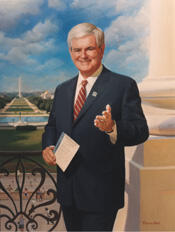 Portrait of Newt Gingrich