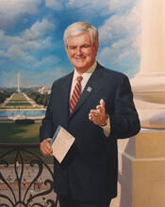 Portrait of Newt Gingrich