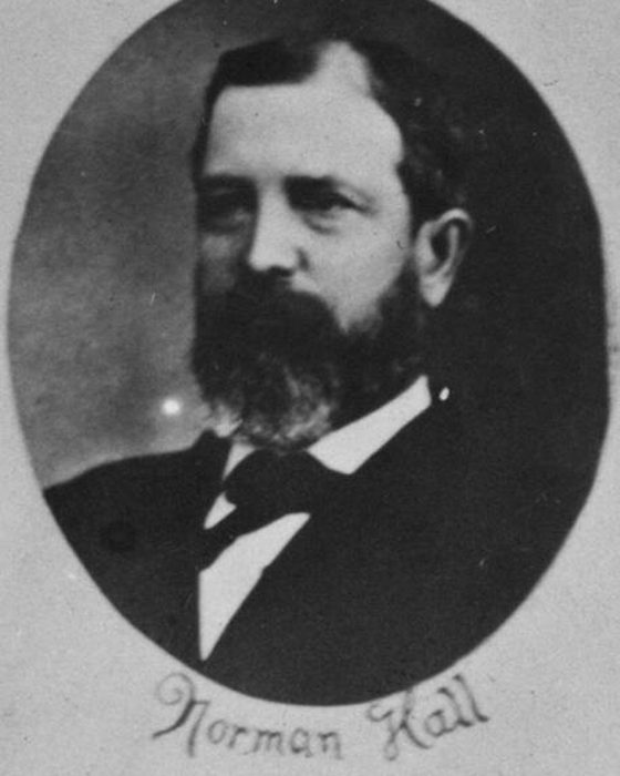 Portrait of Norman Hall