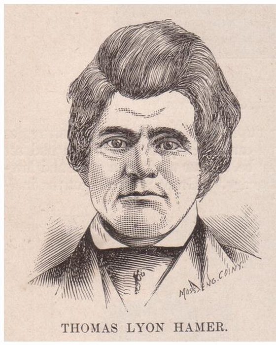 Portrait of Thomas Lyon Hamer