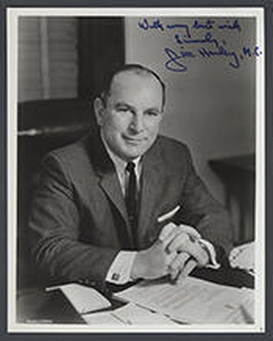 Portrait of James M. Hanley