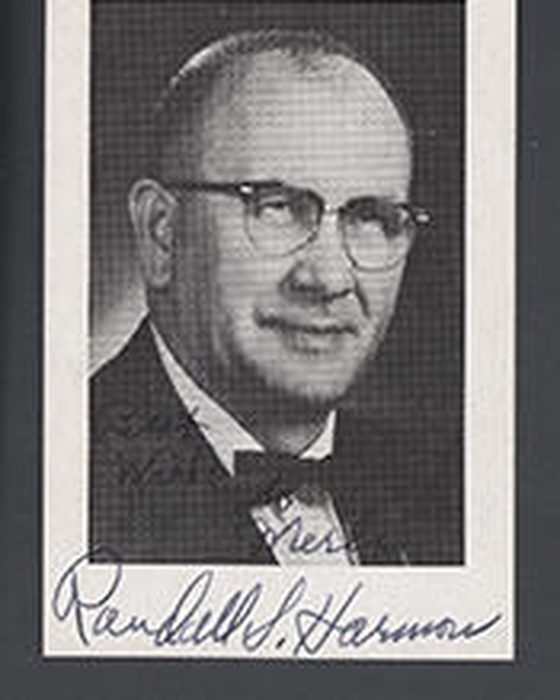 Portrait of Randall S. Harmon