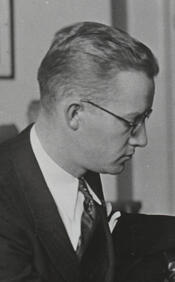 Fred Allan Hartley portrait