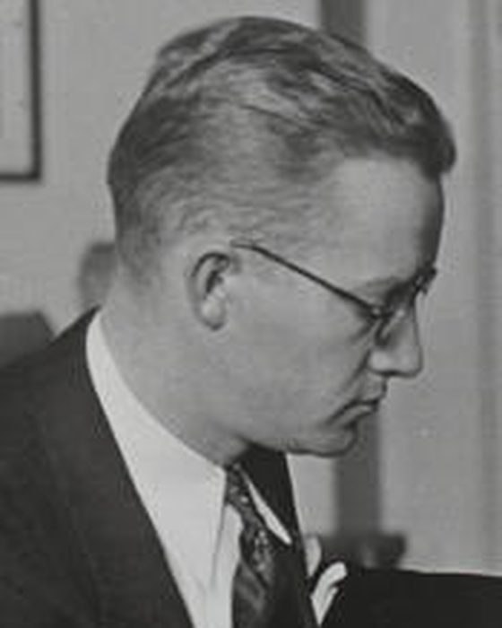 Portrait of Fred Allan Hartley