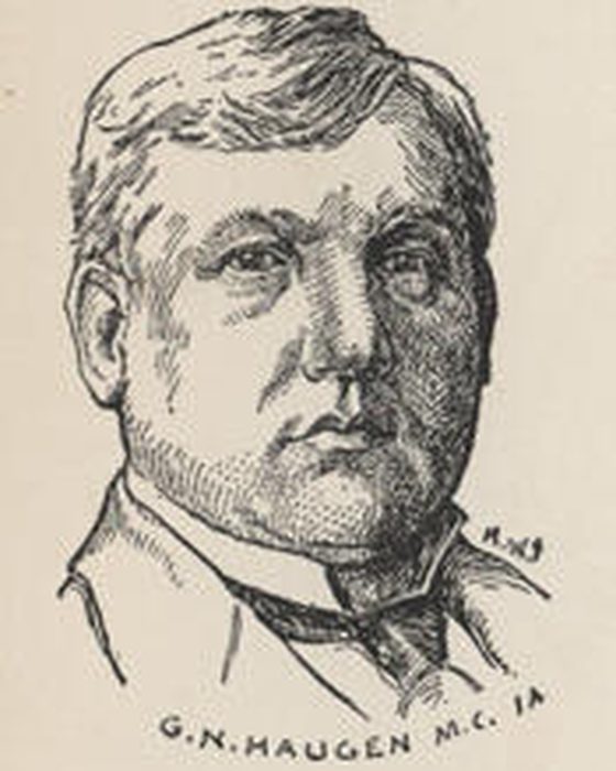 Portrait of Gilbert Nelson Haugen