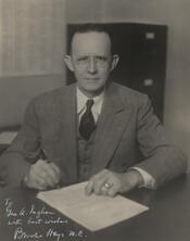 Portrait of Lawrence Brooks Hays