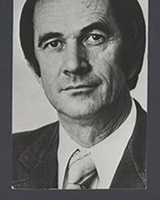 Portrait of W. G. (Bill) Hefner