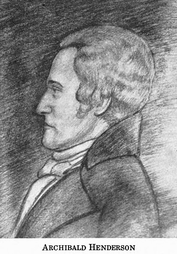 Portrait of Archibald Henderson