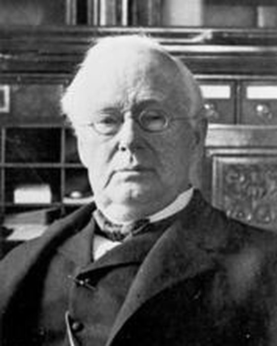 Portrait of George Frisbie Hoar