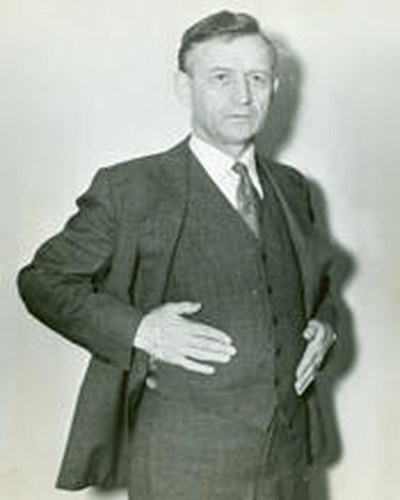 Portrait of Clare Eugene Hoffman