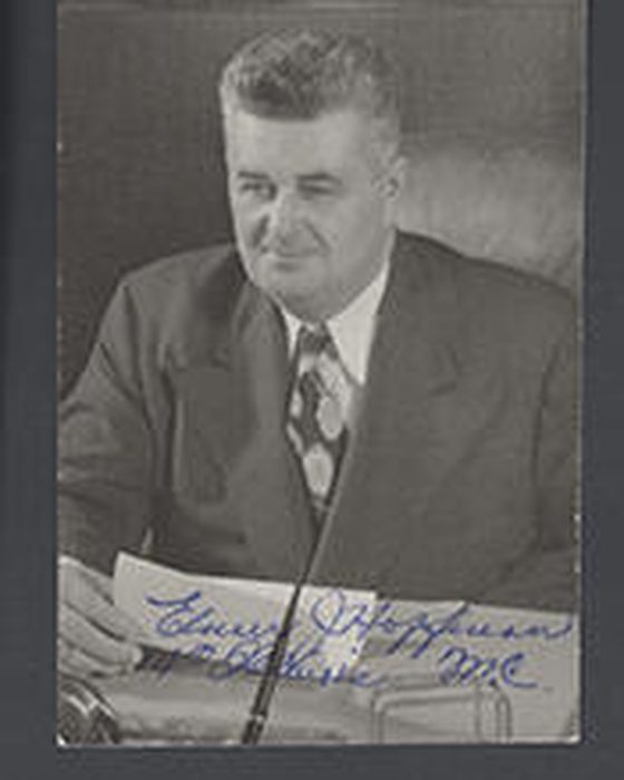 Portrait of Elmer Joseph Hoffman