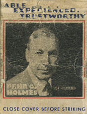 Portrait of Pehr Gustaf Holmes