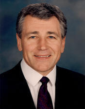Chuck Hagel portrait