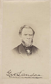 George Marcellus Landers portrait
