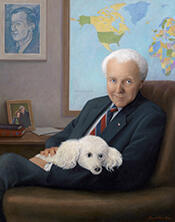 Portrait of Tom Lantos