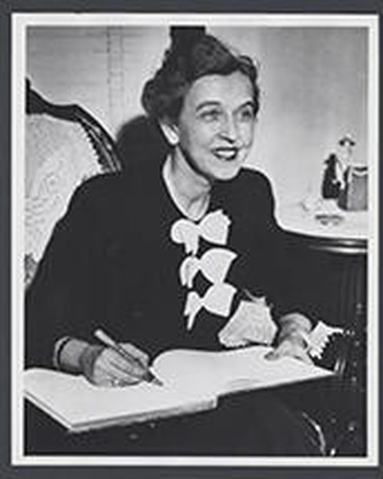 Portrait of Helen Douglas Mankin