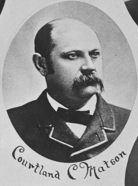 Courtland Cushing Matson portrait