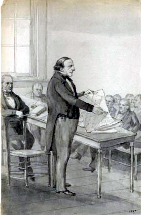 Portrait of Lewis Maxwell