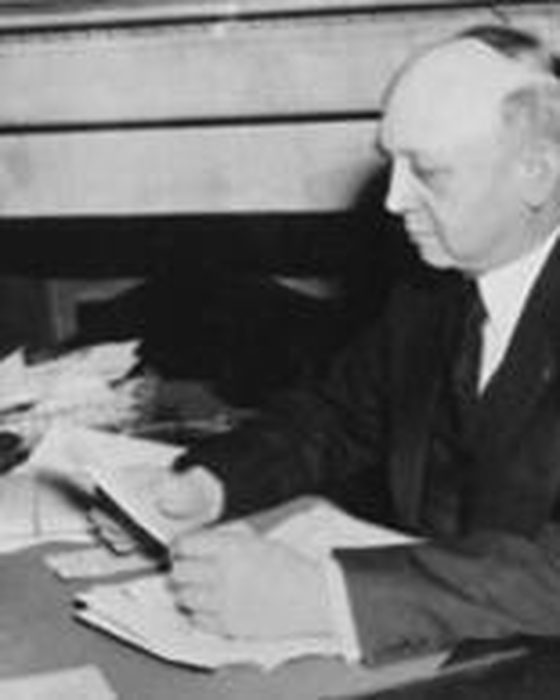 Portrait of George McGill