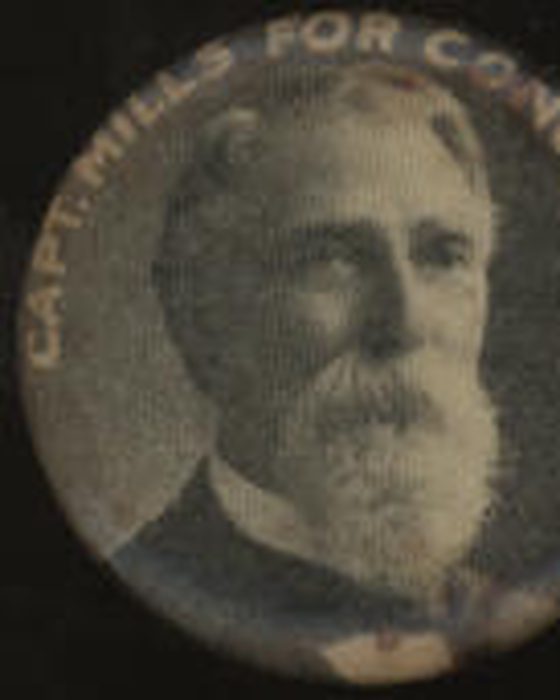 Portrait of Daniel Webster Mills