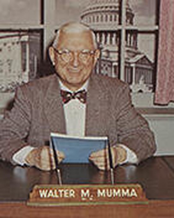 Portrait of Walter Mann Mumma