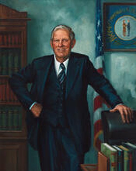 Portrait of Carl Dewey Perkins