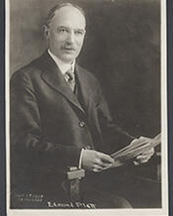 Portrait of Edmund Platt