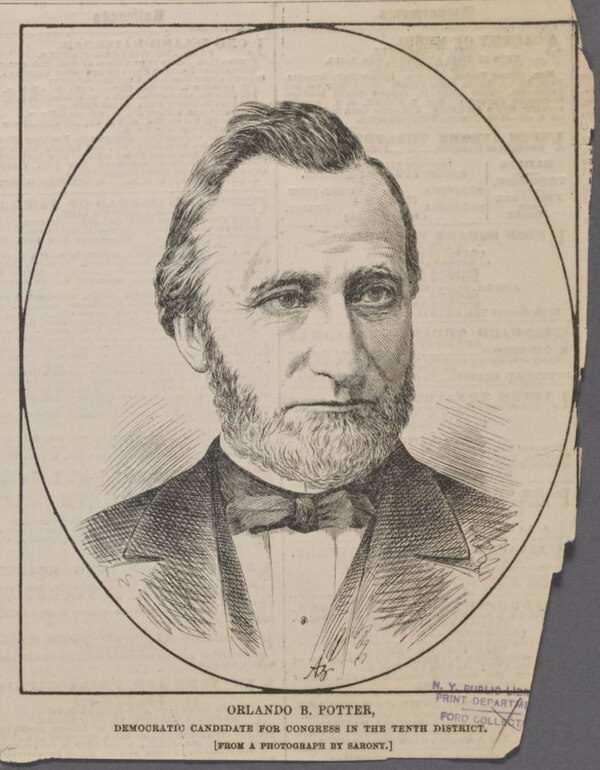 Portrait of Orlando Brunson Potter