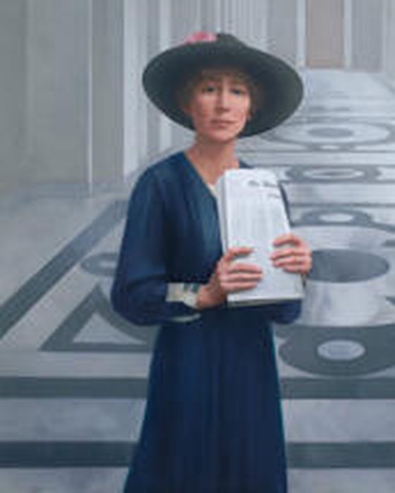 Portrait of Jeannette Rankin